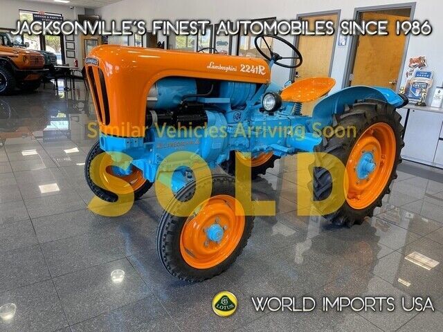 1962 LAMBORGHINI TRACTOR 2241R TRACTOR - (COLLECTOR SERIES) 1962 LAMBORGHINI TRACTOR 2241R TRACTOR - (COLLECTOR SERIES)