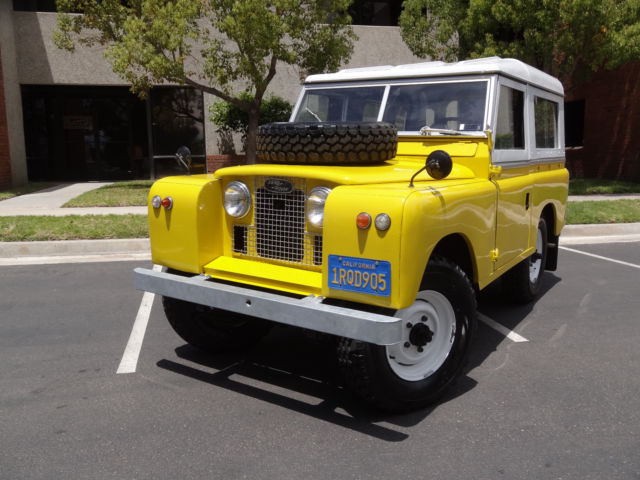 1962 LAND ROVER SERIES IIA 88", COLLECTORS ITEM, ONE OF A KIND.(Video included) 1962 Land Rover Defender SERIES IIA