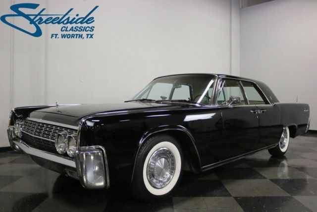 1962 Lincoln Continental 13661 Miles Black Sedan 430 CI V8 3 Speed Automatic 1962 Lincoln Continental --