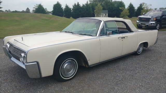 1962 Lincoln Continental Convertible 4 Door Suicide Doors 1962 Lincoln Continental