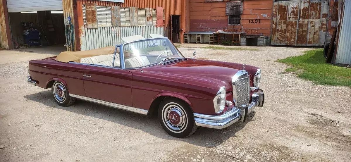 1962 MERCEDES 220 SEb CABRIOLET 1962 Mercedes-Benz Cabriolet
