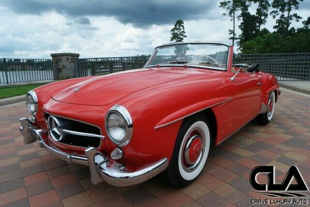1962 Mercedes-Benz 190SL Convertible Manual Red 1962 Mercedes-Benz 190-Series --