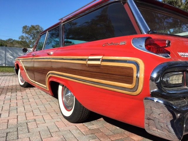 1962 Mercury Colony Park Wagon --Red and White - photo 2