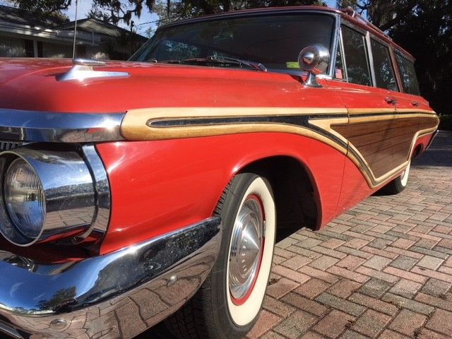 1962 Mercury Colony Park Wagon --Red and White - photo 3