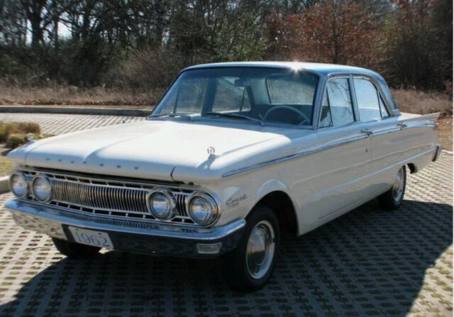 1962 Mercury Comet Sedan White RWD Automatic custom 1962 Mercury Comet custom