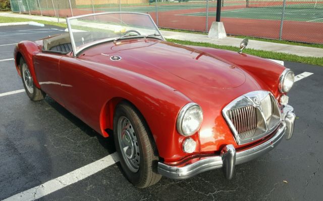 1962 MG MGA MARK II 1622 ROADSTER 1962 MG MGA MARK II