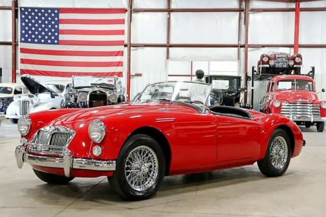 1962 MG MGA MKII 1600 73004 Miles Chariot Red Convertible 1600cc Inline-4 4-Spee 1962 MG MGA MKII 1600