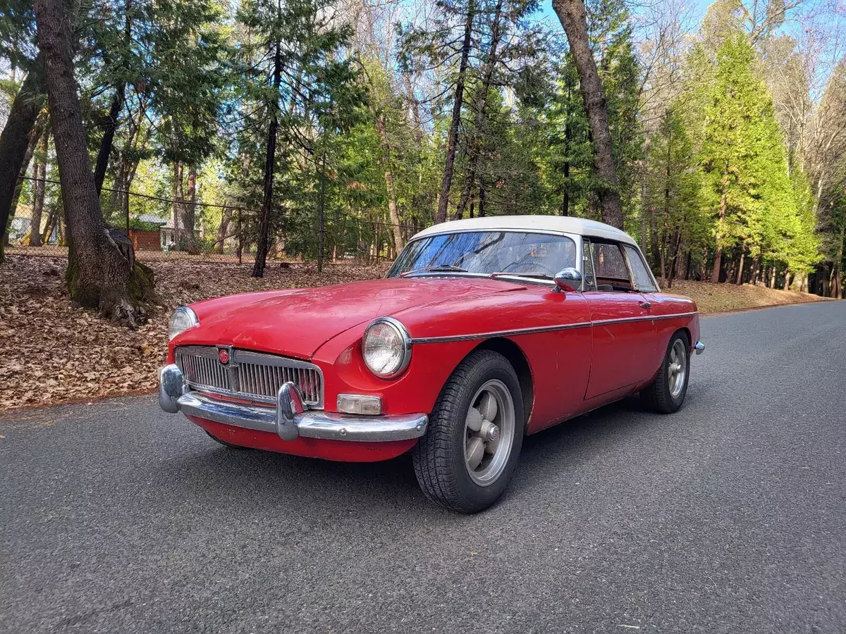 1962 MG MGB Convertible Red 1962 MG MGB