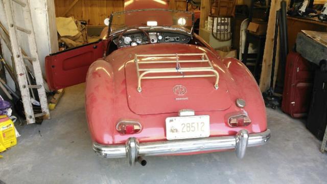1962 MGA MK2 (Barn Find) 1962 MG MGA