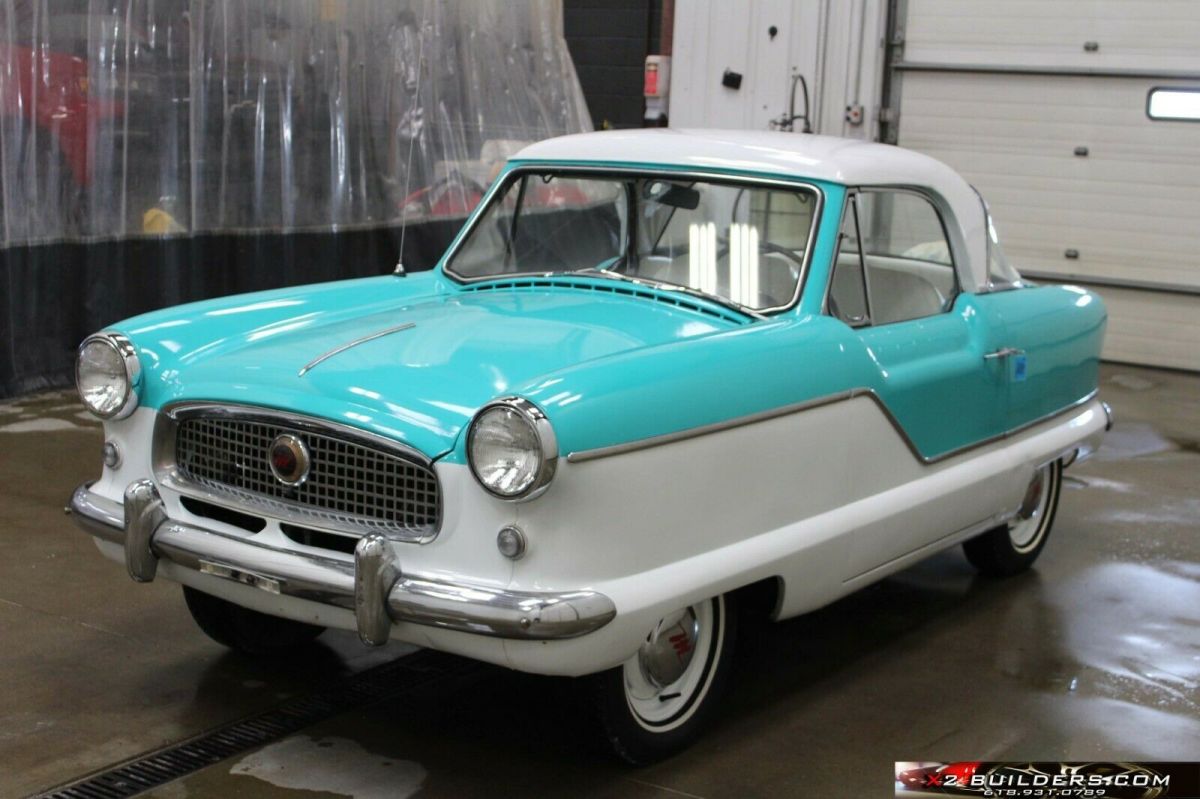 1962 Nash Metropolitan 1500cc CLEAR TITLE Turquoise & White #E95008 1962 Nash