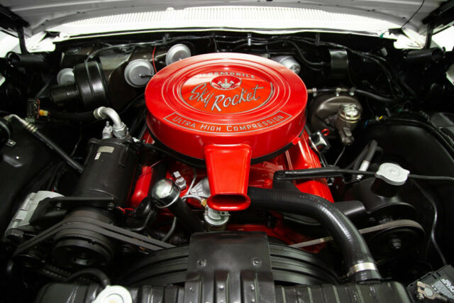 1962 Oldsmobile 98 Convertible, White, Rocket V8, Automatic - photo 3