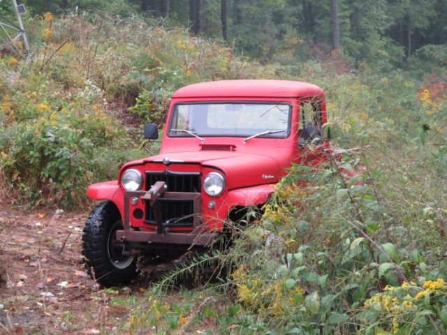 1962 Pickup 1 Ton 4 Wheel Drive - Fantastic Driver with great patina 1962 Willys Jeep Pickup