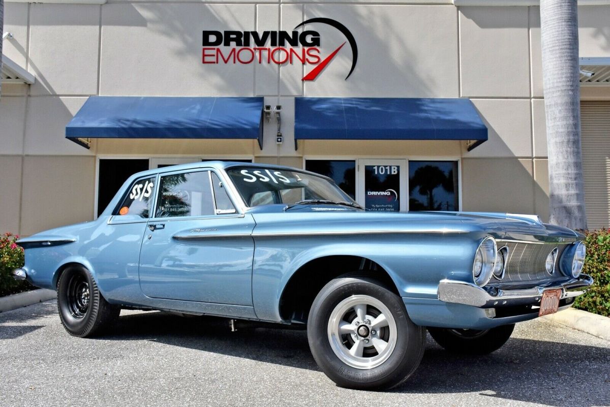 1962 PLYMOUTH SAVOY MAX WEDGE! FIRST SUPER STOCK STICK SHIFT! COLLECTOR! RARE!! 1962 Plymouth Savoy MAX WEDGE SUPER STOCK! 1ST STICK!
