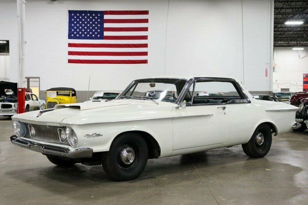 1962 Plymouth Sport Fury 17994 Miles White Coupe 413ci Max Wedge V8 727 Automat 1962 Plymouth Fury