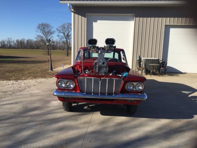 1962 plymouth valiant 605 hemi blown 8-71 dana 60 jeffco 4 speed 1962 Plymouth Other
