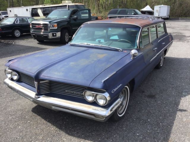 1962 PONTIAC CATALINA SAFARI WAGON VERY RARE AND LOADED WITH OPTIONS 1962 Pontiac Catalina