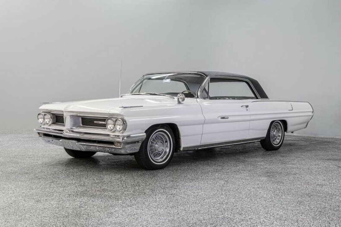1962 Pontiac Grand Prix 51607 Miles White Hardtop 389ci 3-Spd Auto 1962 Pontiac Grand Prix