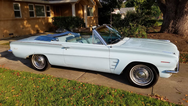 1962 Pontiac Tempest LeMans Convertible Fully Optioned All Original 1962 Pontiac Tempest LeMans