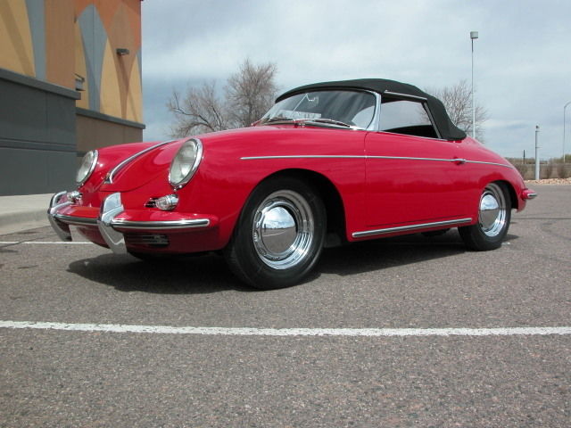 1962 Porsche 356 Rubinrot 6202B (Ruby Red Color) Enamel