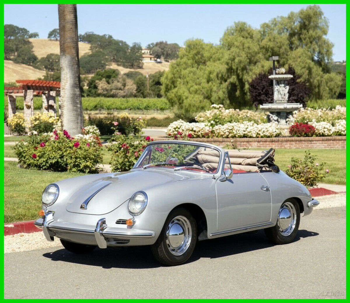 1962 PORSCHE 356B 1600 REUTTER CABRIOLET 100% SOLID ORIG METAL #MATCH RESTORED 1962 Porsche 356 B Reutter Cabriolet