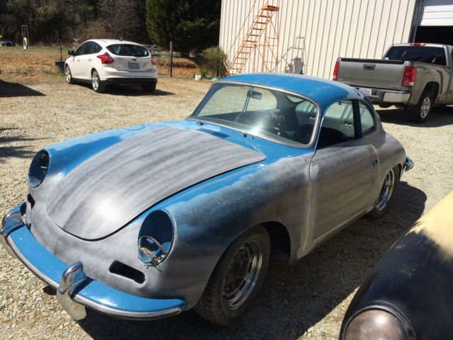 1962 Porsche 356B Coupe Oslo Blue 1962 Porsche 356