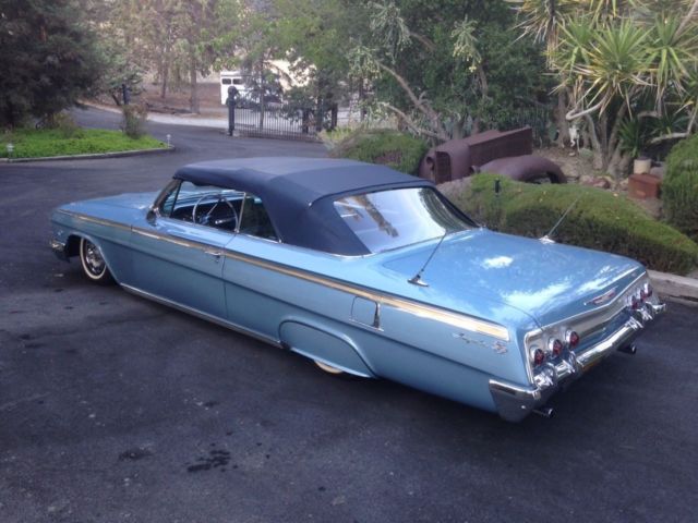 1962 RARE SUPER SPORT CONVERTIBLE CUSTOM 1962 Chevrolet Impala Convertible SS