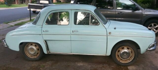 1962 Renault Dauphine Gordini 4 dr rear engine sedan classic car RARE 1962 Renault Gordini dauphine