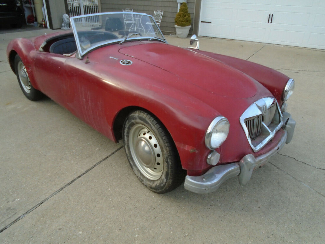 1962 Running MGA MKII,complete original non molested car ready for a restoration 1962 MG MGA Roaster MKII