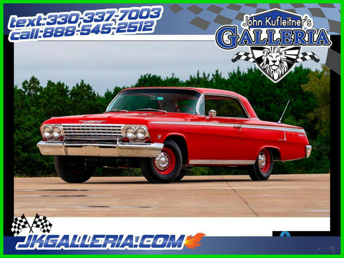 1962 SS 2-Door Sport Coupe Used Manual RWD 1962 Chevrolet Impala SS 2-Door Sport Coupe