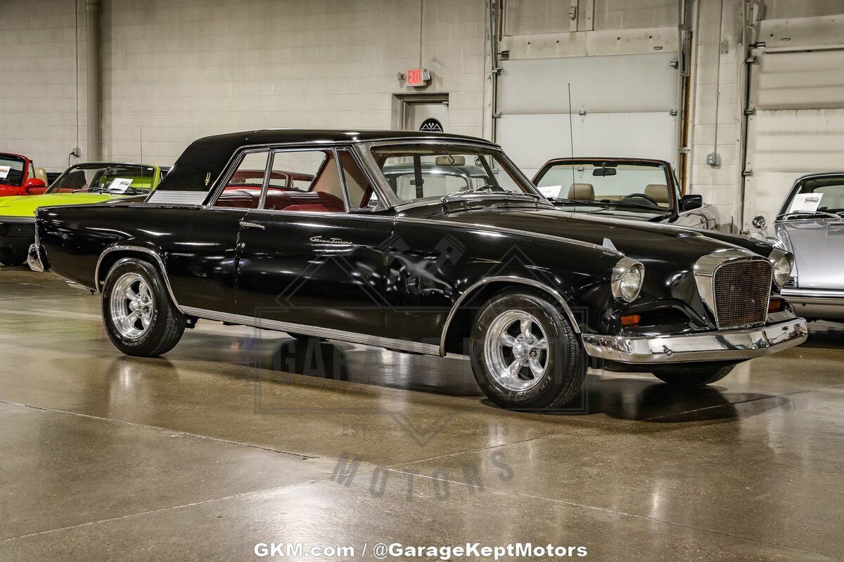 1962 Studebaker Gran Turismo Hawk Black Coupe 289 V8 4442 Miles 1962 Studebaker Gran Turismo Hawk