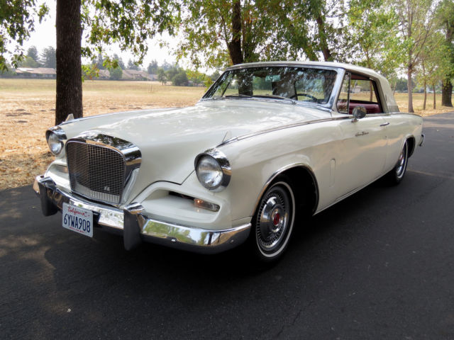 1962 Studebaker Hawk Gran Turismo GT 4-Speed, Cold Factory A/C 1962 Studebaker Gran Turismo Hawk GT