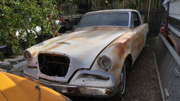1962 Studebaker Hawk GT Gran Turismo Factory V8 Factory Manual Transmission 1962 Studebaker Hawk GT