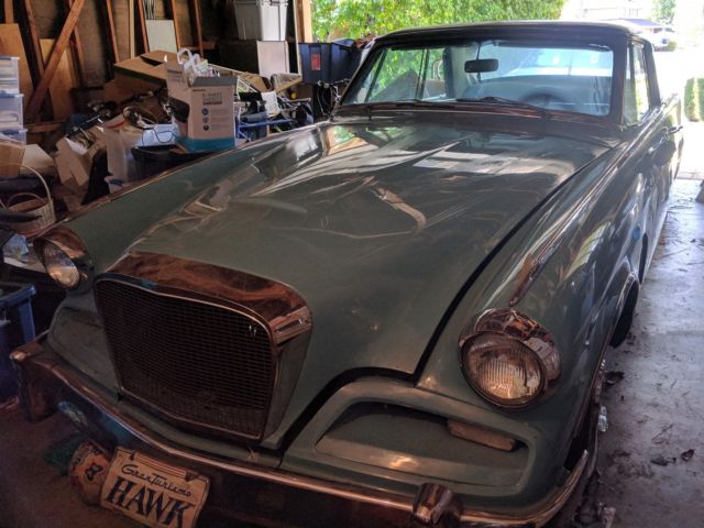 1962 Studebaker Hawk GT one family California car 1962 Studebaker Hawk GT