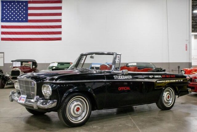 1962 Studebaker Lark 99295 Miles Black 289ci V8 Automatic 1962 Studebaker Lark