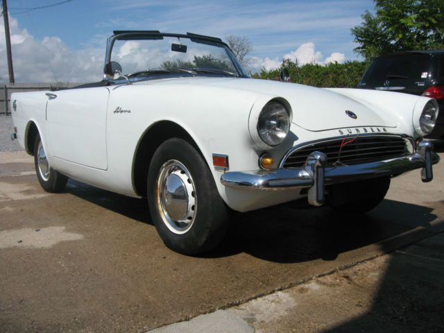 1962 Sunbeam Alpine Original Car 32,510 miles, original tires from Factory 1961 1962 Other Makes Alpine
