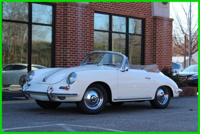 1962 T6 Cabriolet S Used Manual RWD 1962 Porsche 356 T6 Cabriolet S