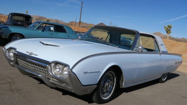 1962 THUNDERBIRD 2 DOOR HARDTOP 390/300HP Z CODE, GREAT DRIVER!!! SKYMIST BLUE!! 1962 Ford Thunderbird 2 DOOR HARDTOP 390/300HP Z CODE, GREAT DRIVER!!!