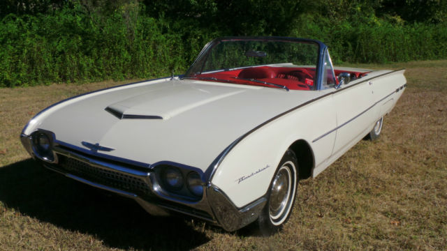 1962 THUNDERBIRD CONVERTIBLE, Z CODE 390, MUSEUM QUALITY, INCREDIBLE 1962 Ford Thunderbird