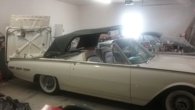 1962 THUNDERBIRD ROSTER 1962 Ford Thunderbird REAL ROSTER