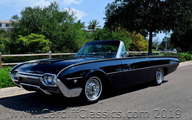 1962 THUNDERBIRD SPORTS ROADSTER (1 of 1,427) COMPLETE RESTORATION *CALIFORNIA* 1962 Ford Thunderbird
