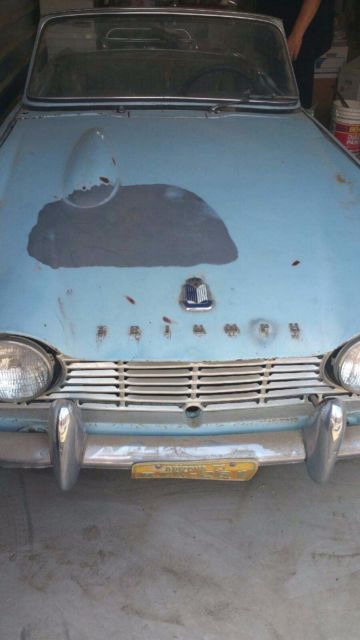 1962. TR4 Triumph 1962 Triumph Other Standards