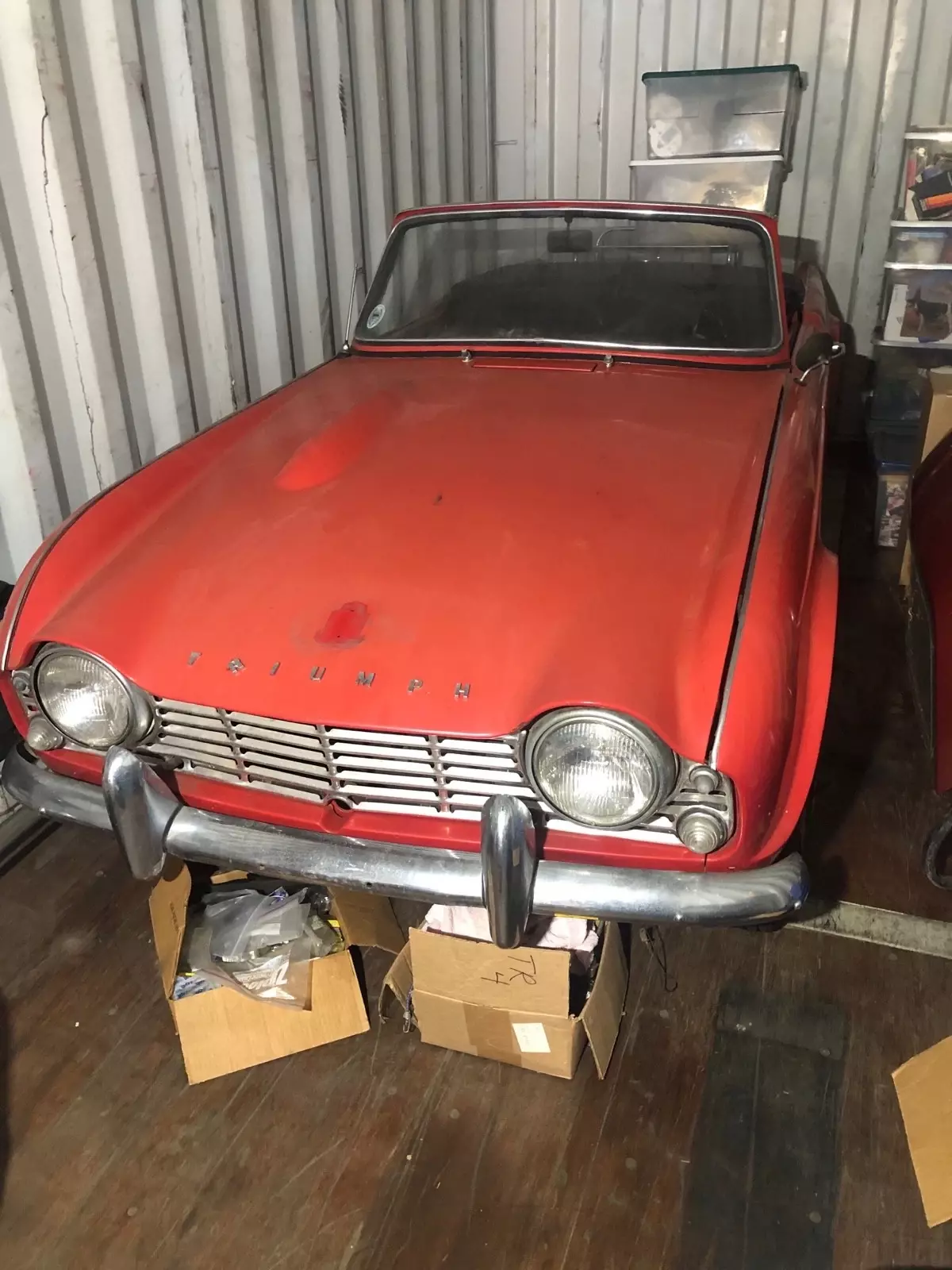 1962 Triumph TR 4 Convertible Red 1962 Triumph TR 4
