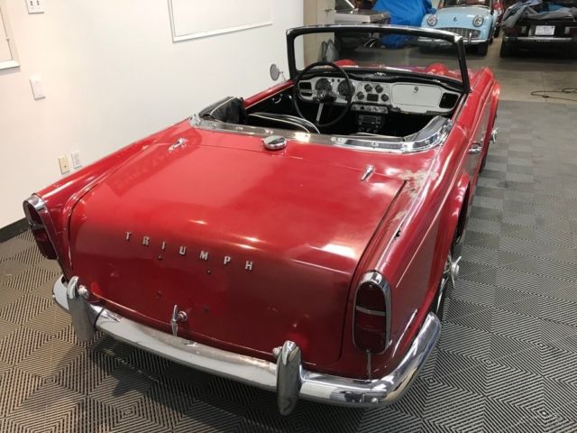 1962 Triumph TR4 4-SPEED. 48-SPOKE WIRE WHEELS - photo 4