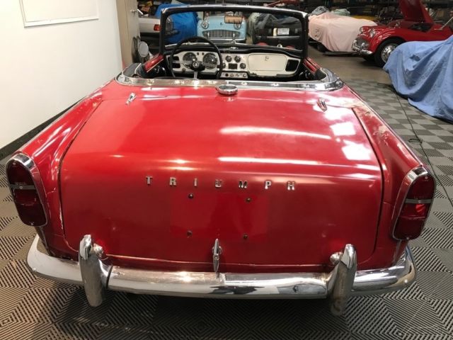 1962 Triumph TR4 4-SPEED. 48-SPOKE WIRE WHEELS - photo 5