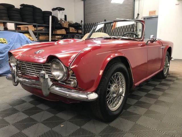 1962 Triumph TR4 4-SPEED. 48-SPOKE WIRE WHEELS - photo 9