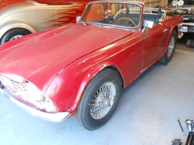 1962 Triumph TR4 BLACK - photo 4
