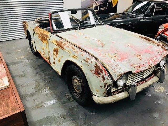 1962 Triumph TR4 Barnfind Project NO RESERVE 1962 Triumph TR4
