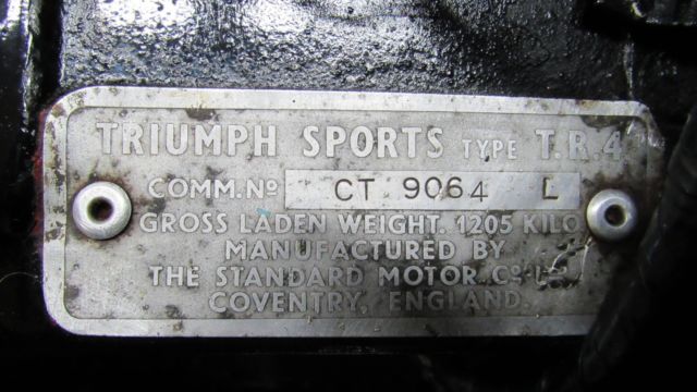 1962 Triumph TR4 TR4 - photo 12
