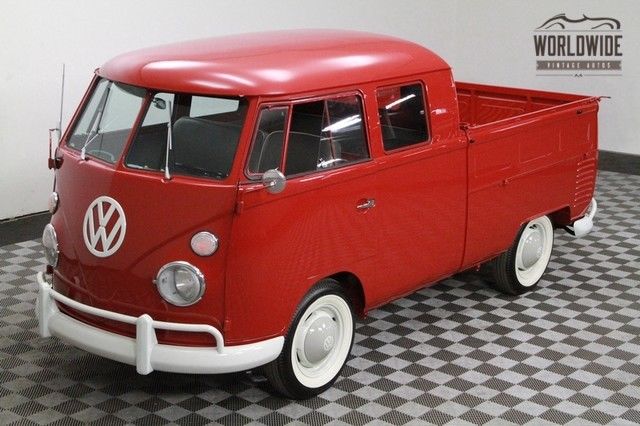1962 Volkswagen Double Cab Transporter! Showroom Condition 1962 Volkswagen Double Cab DOUBLE-CAB PICKUP