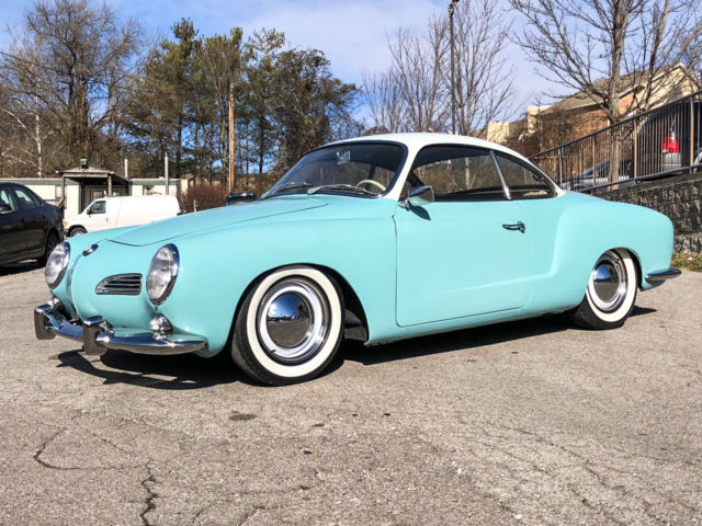 1962 Volkswagen Karmann Ghia 1600DP Pan-Off Restoration Pacific Blue...STUNNING! 1962 Volkswagen Karmann Ghia